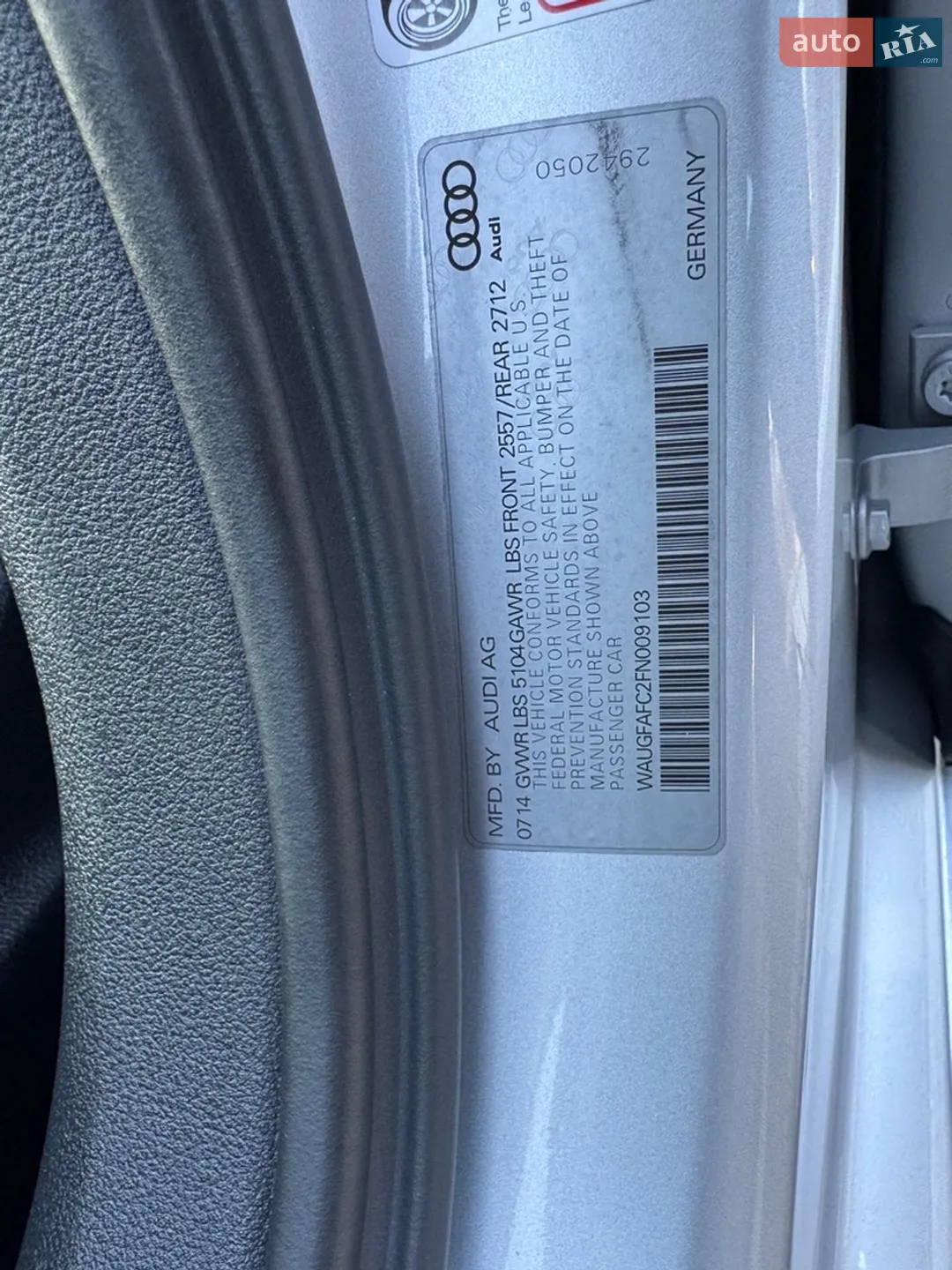 2015 Audi A6 - мініатюра 50