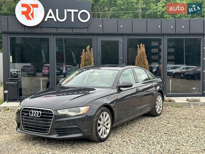 2013 Audi A6, VIN WAUGFAFC9DN124682:plate — фото 1 (autoria)