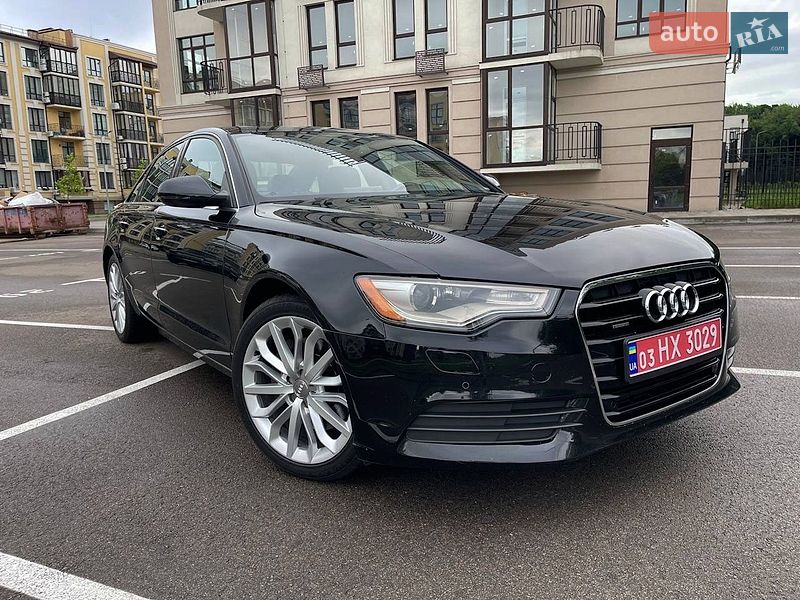 2014 Audi A6, VIN WAUGFAFC7EN085401:plate — фото 1 (autoria)