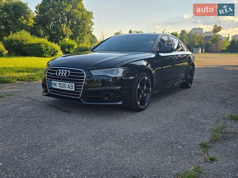 2015 Audi A6, VIN WAUGFAFC0GN093522:plate — фото 1 (autoria)