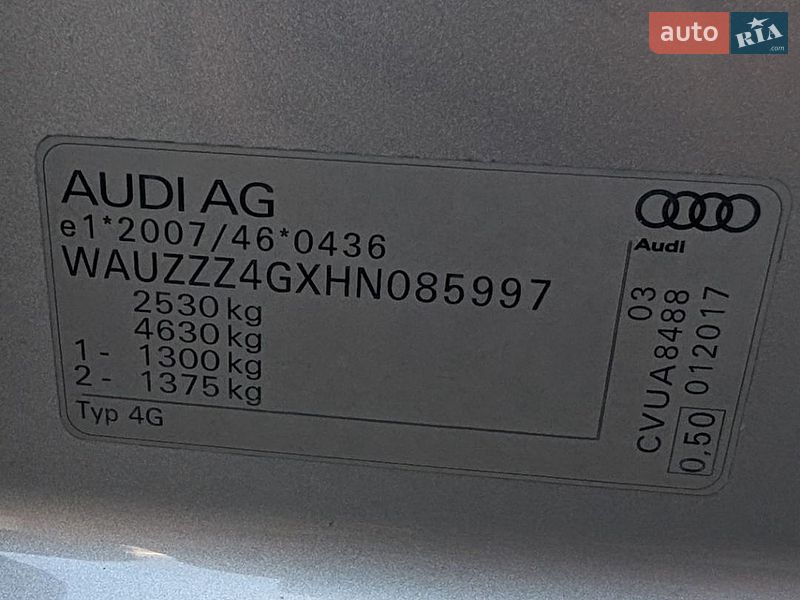 Універсал Audi A6 2017 в Києві