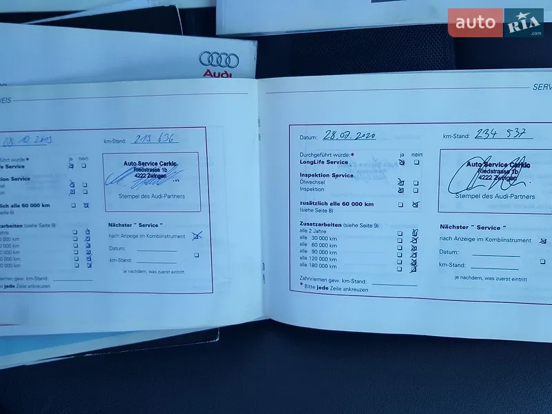 Седан Audi A6 2010 в Луцьку документ