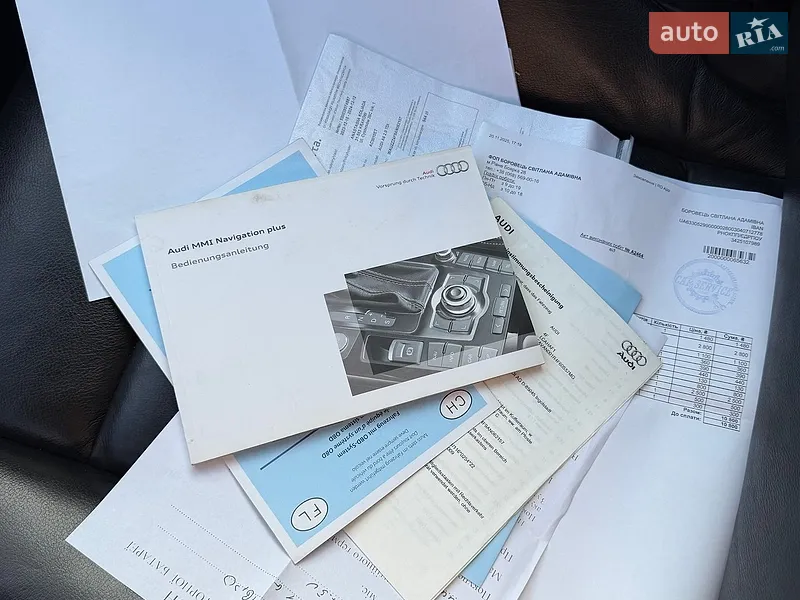 Седан Audi A6 2010 в Ровно документ