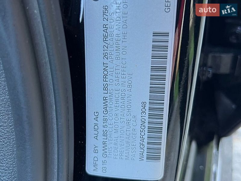 Седан Audi A6 2015 в Львові