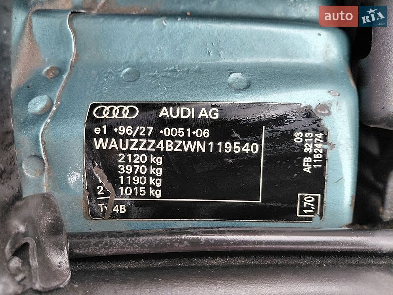 Седан Audi A6 1998 в Борщеві фото 11 Седан Audi A6 1998 в Борщеві