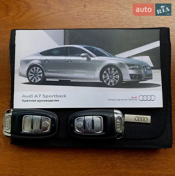 Лифтбек Audi A7 Sportback 2011 в Харькове документ