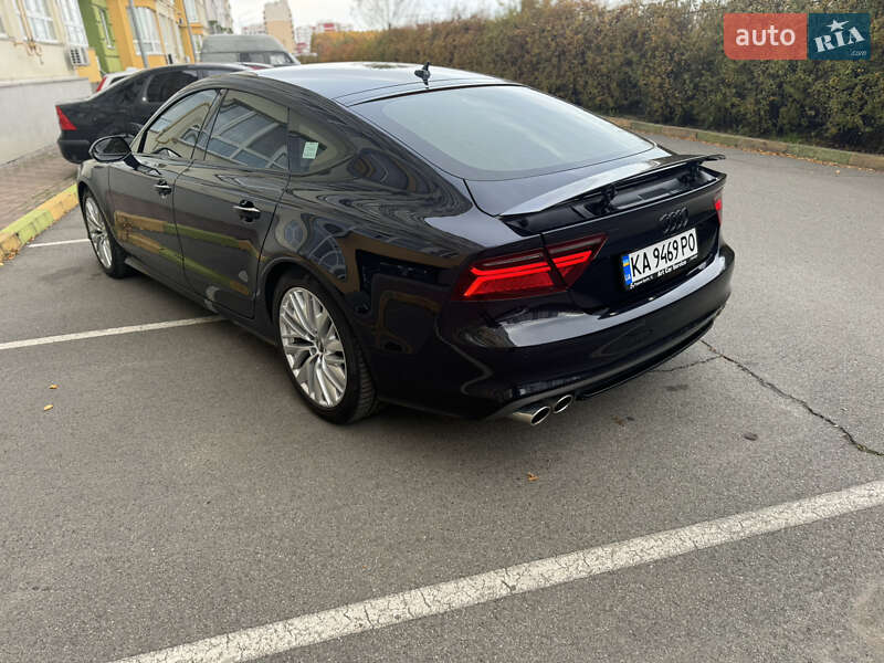 Лифтбек Audi A7 Sportback 2014 в Вишневом фото 3 Лифтбек Audi A7 Sportback 2014 в Вишневом