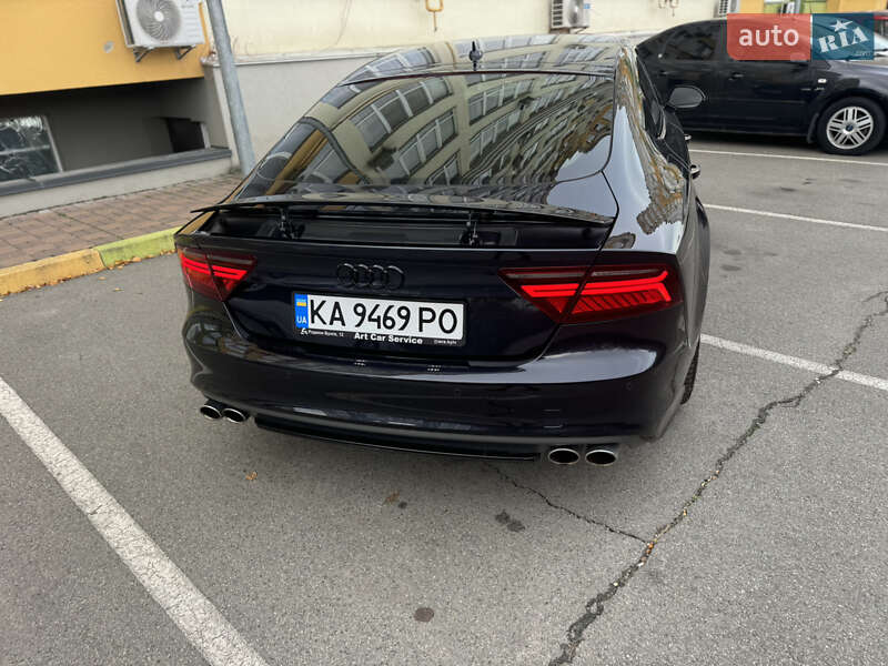 Лифтбек Audi A7 Sportback 2014 в Вишневом фото 14 Лифтбек Audi A7 Sportback 2014 в Вишневом