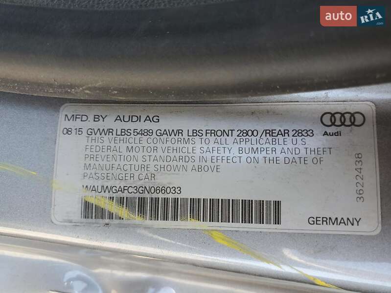 Лифтбек Audi A7 Sportback 2015 в Николаеве фото 12 Лифтбек Audi A7 Sportback 2015 в Николаеве