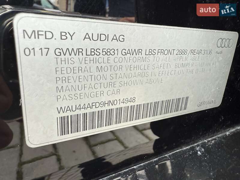 Седан Audi A8 2017 в Вінниці