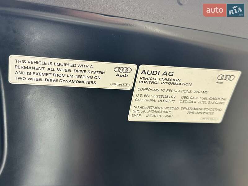 Седан Audi A8 2017 в Луцке фото 99 Седан Audi A8 2017 в Луцке