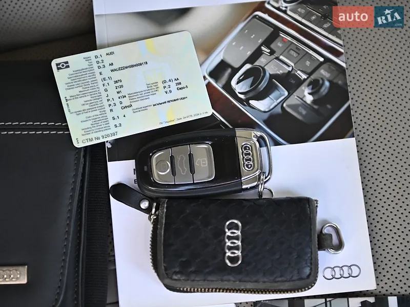 Седан Audi A8 2010 в Ровно документ