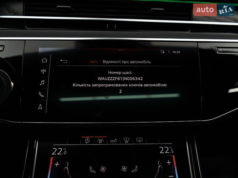 Седан Audi A8 2018 в Мукачево фото 36 Седан Audi A8 2018 в Мукачево