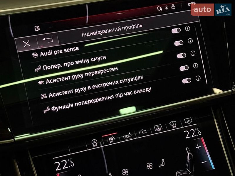 Седан Audi A8 2019 в Одесі фото 23 Седан Audi A8 2019 в Одесі