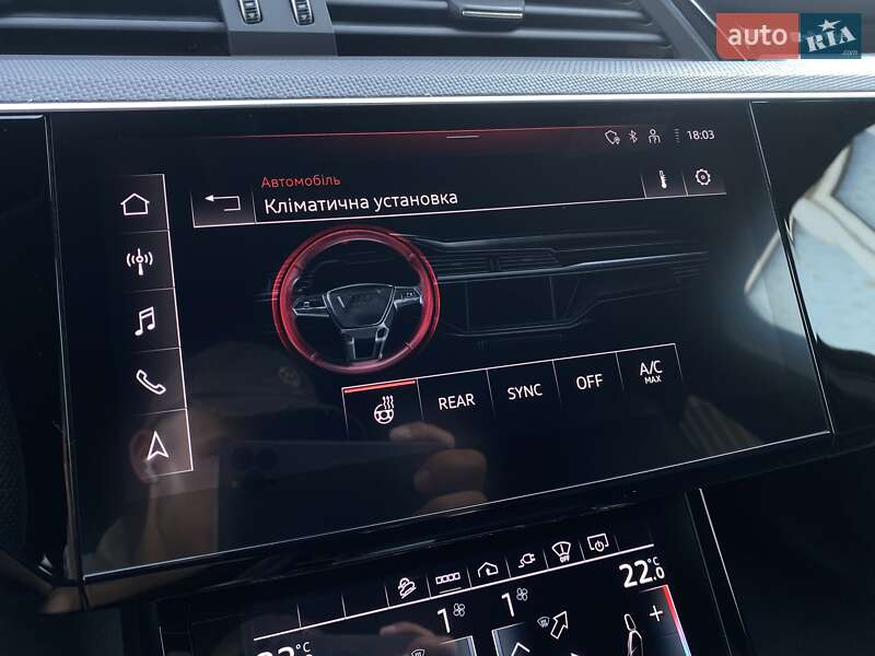 Позашляховик / Кросовер Audi e-tron S Sportback 2023 в Львові фото 84 Позашляховик / Кросовер Audi e-tron S Sportback 2023 в Львові