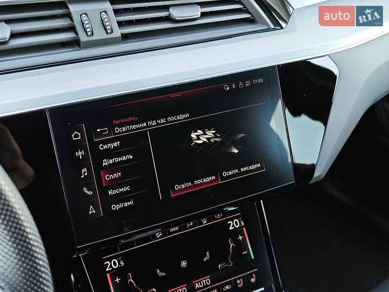 Позашляховик / Кросовер Audi e-tron S Sportback 2021 в Луцьку фото 70 Позашляховик / Кросовер Audi e-tron S Sportback 2021 в Луцьку