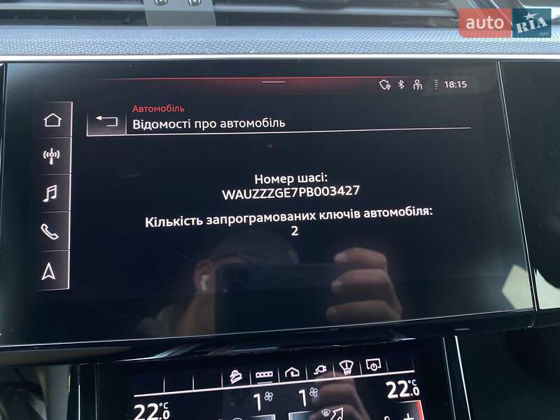 Внедорожник / Кроссовер Audi e-tron S Sportback 2023 в Львове