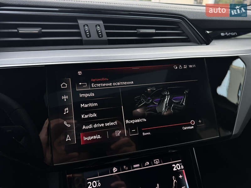 Позашляховик / Кросовер Audi e-tron S Sportback 2021 в Ужгороді