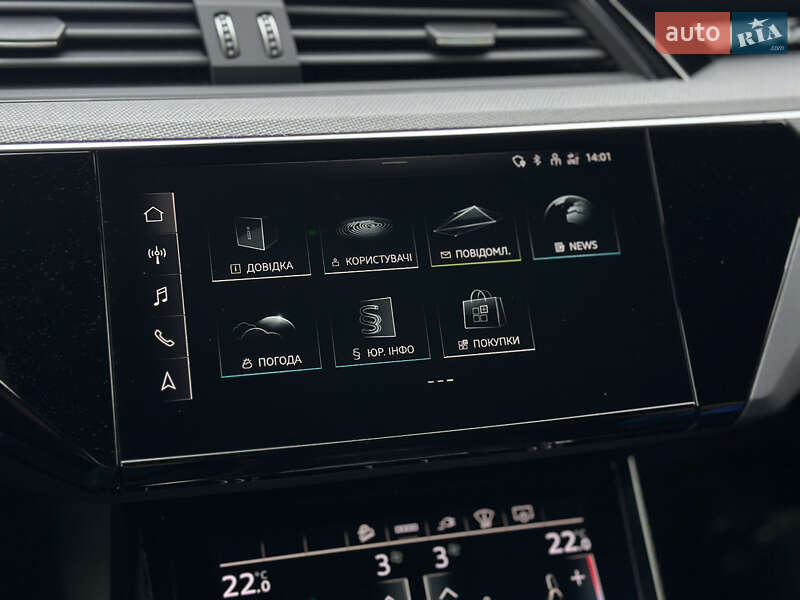 Позашляховик / Кросовер Audi e-tron S 2022 в Луцьку