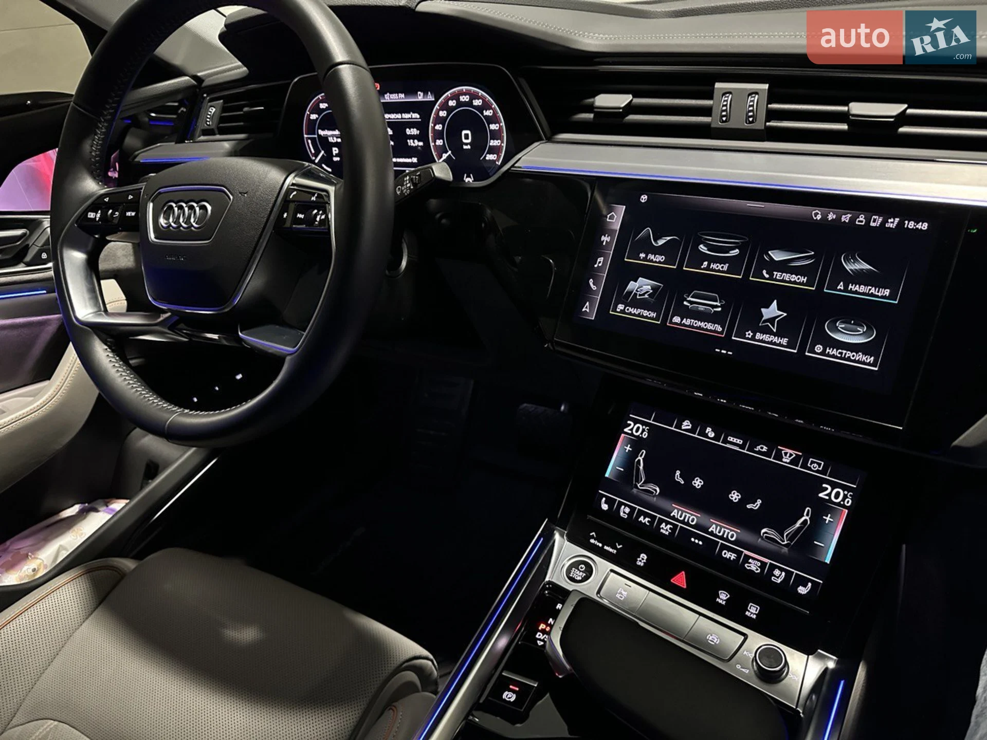 2020 Audi e-tron Sportback - мініатюра 71
