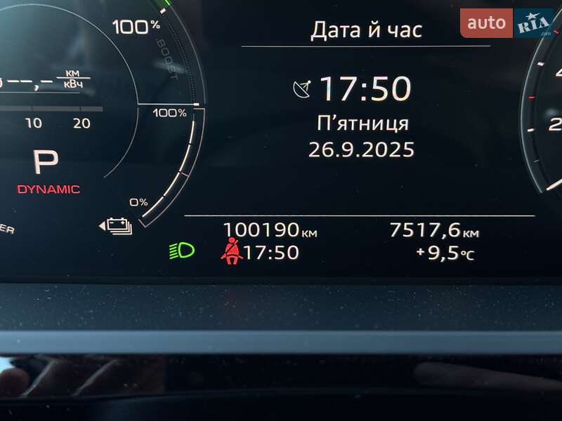 Внедорожник / Кроссовер Audi e-tron Sportback 2020 в Коломые фото 14 Внедорожник / Кроссовер Audi e-tron Sportback 2020 в Коломые