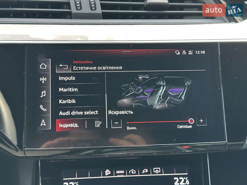 Внедорожник / Кроссовер Audi e-tron Sportback 2022 в Ковеле