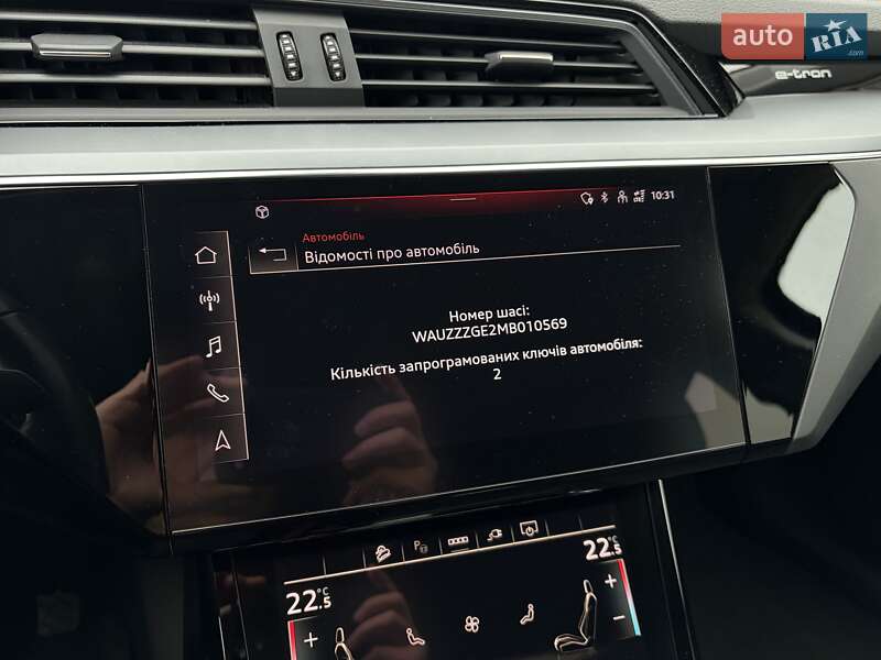 Внедорожник / Кроссовер Audi e-tron Sportback 2021 в Мукачево