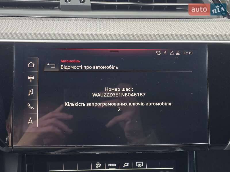 Позашляховик / Кросовер Audi e-tron Sportback 2022 в Ковелі