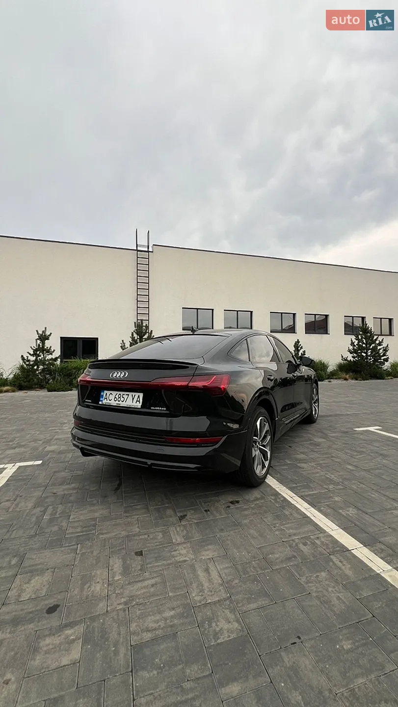 Audi e-tron Sportback 2020 VIN WA11AAGE6MB001733 фото оголошення 8 з 11