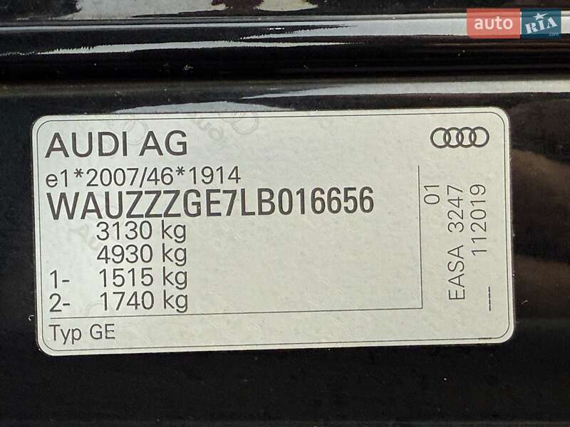 Позашляховик / Кросовер Audi e-tron 2019 в Коломиї