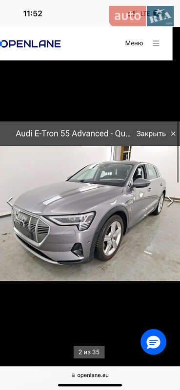 Внедорожник / Кроссовер Audi e-tron 2020 в Ивано-Франковске