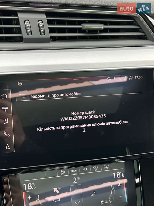 Позашляховик / Кросовер Audi e-tron 2021 в Луцьку