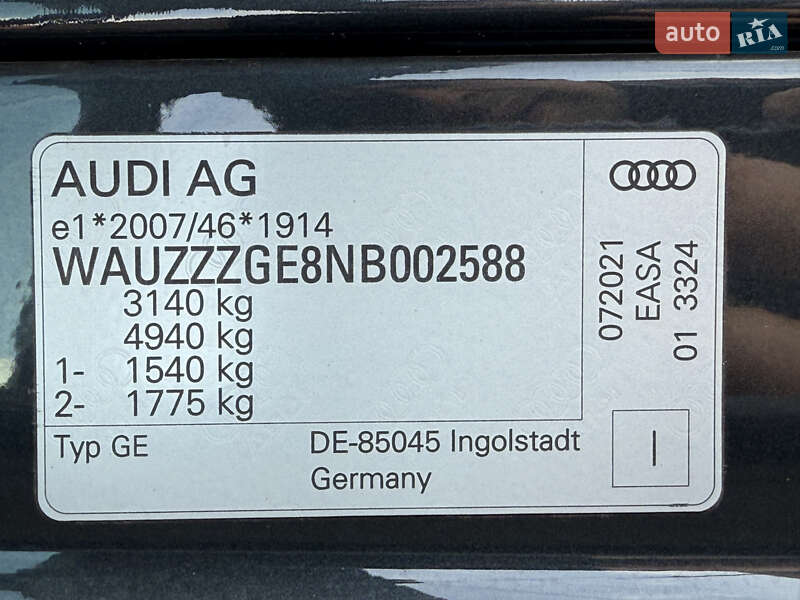 Позашляховик / Кросовер Audi e-tron 2021 в Коломиї