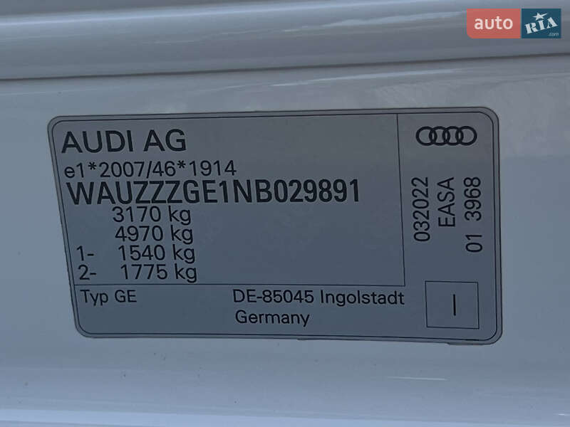 Позашляховик / Кросовер Audi e-tron 2022 в Луцьку фото 89 Позашляховик / Кросовер Audi e-tron 2022 в Луцьку