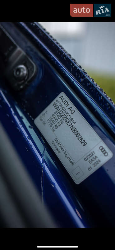 Внедорожник / Кроссовер Audi e-tron 2021 в Черновцах фото 10 Внедорожник / Кроссовер Audi e-tron 2021 в Черновцах