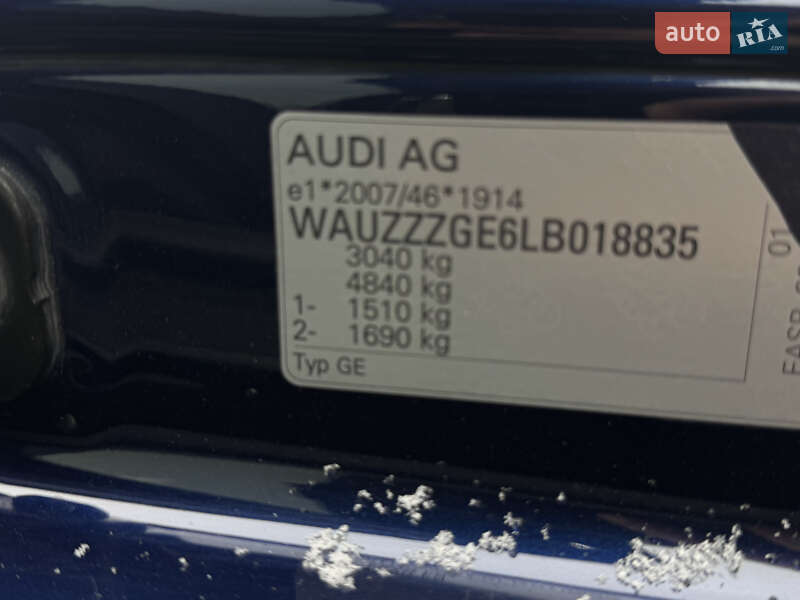 Внедорожник / Кроссовер Audi e-tron 2020 в Луцке