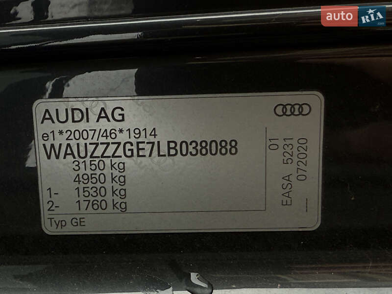 Внедорожник / Кроссовер Audi e-tron 2020 в Коломые фото 14 Внедорожник / Кроссовер Audi e-tron 2020 в Коломые