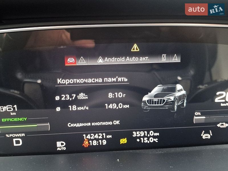 Позашляховик / Кросовер Audi e-tron 2021 в Тернополі