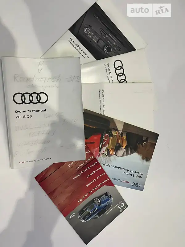 Внедорожник / Кроссовер Audi Q3 2018 в Виннице документ
