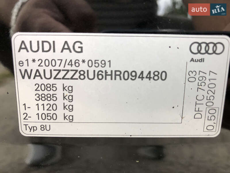 Внедорожник / Кроссовер Audi Q3 2017 в Светловодске