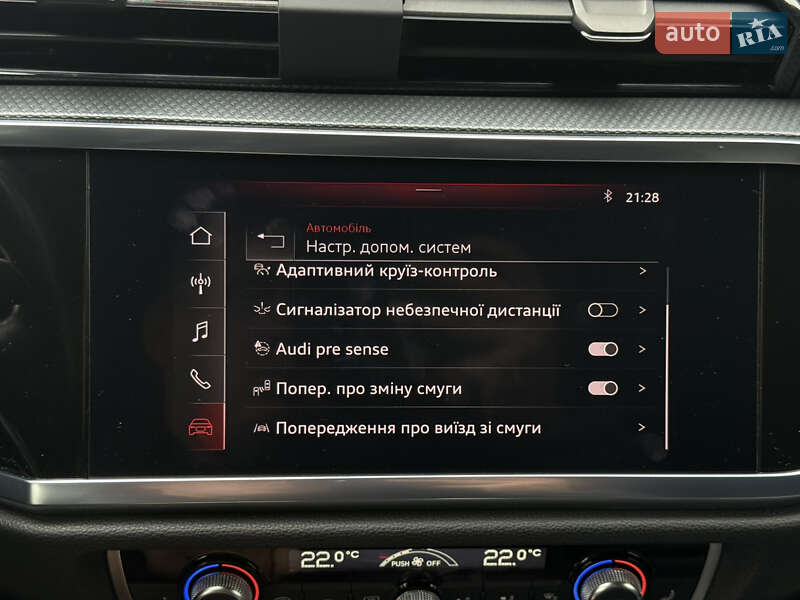 Позашляховик / Кросовер Audi Q3 2021 в Києві фото 29 Позашляховик / Кросовер Audi Q3 2021 в Києві