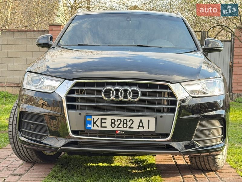 2017 Audi Q3, VIN WA1BCCFSXJR014912:plate — фото 1 (autoria)