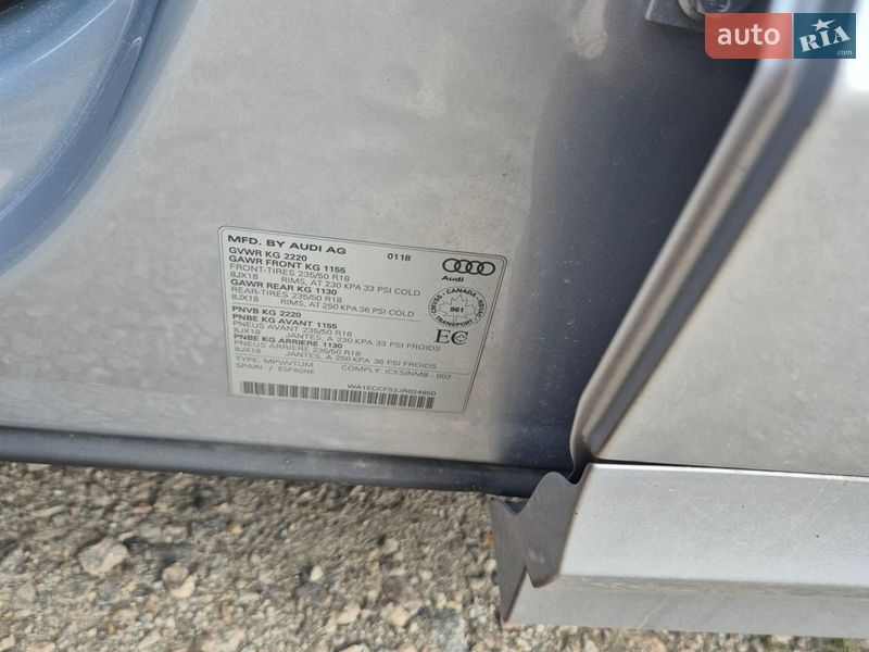 Позашляховик / Кросовер Audi Q3 2018 в Запоріжжі