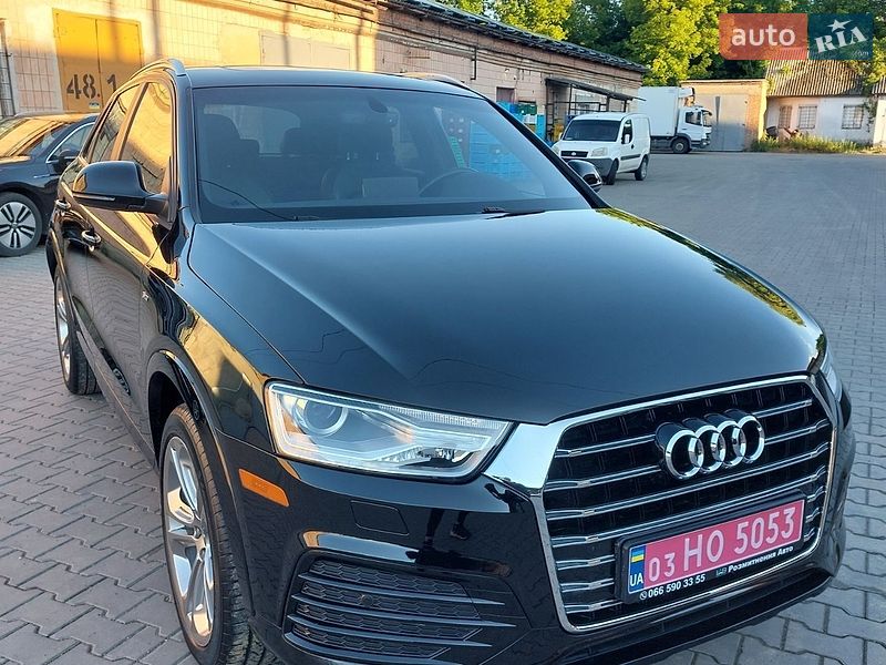 2018 Audi Q3, VIN WA1ECCFS1JR015928:plate — фото 1 (autoria)