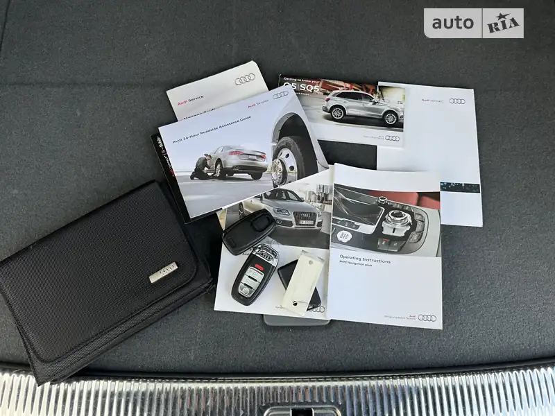 Внедорожник / Кроссовер Audi Q5 2013 в Миргороде документ