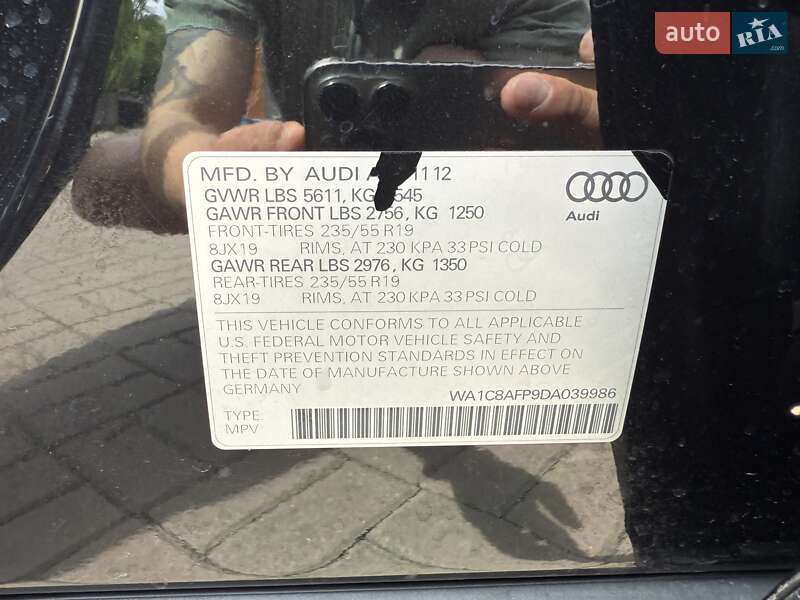 Внедорожник / Кроссовер Audi Q5 2012 в Ровно