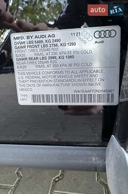 Внедорожник / Кроссовер Audi Q5 2021 в 