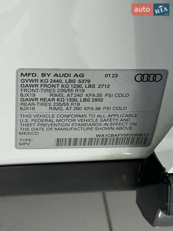 Позашляховик / Кросовер Audi Q5 2023 в Одесі