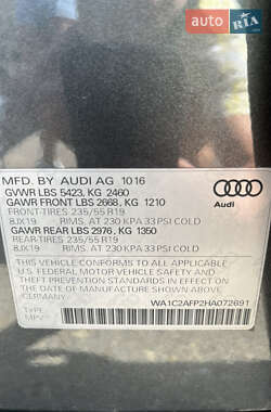 Внедорожник / Кроссовер Audi Q5 2016 в 