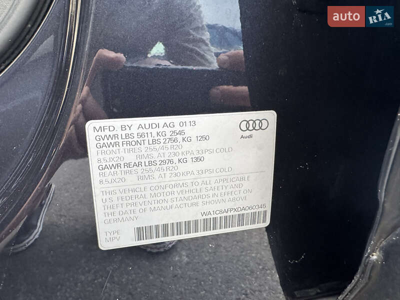 Позашляховик / Кросовер Audi Q5 2013 в Луцьку